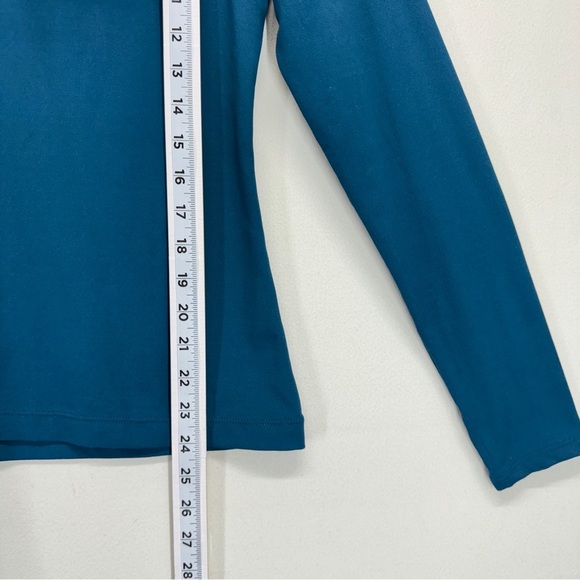 Merrell Women Performance Pullover Blue Medium High Neck Outdoor Wicking Running - Picture 5 of 8